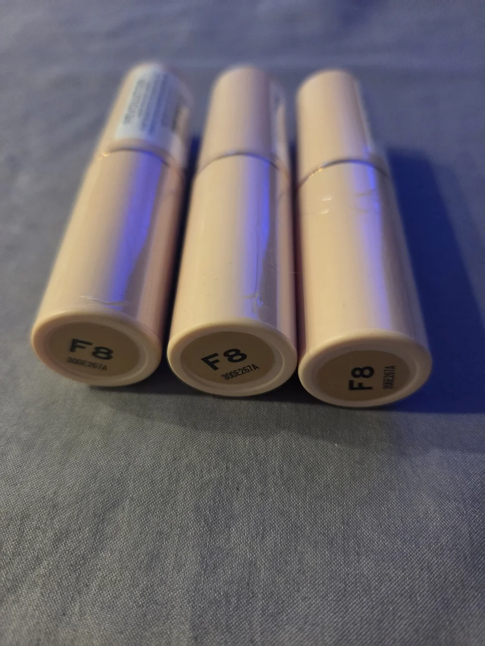 3 pk - F8 - Makeup Revolution Fast Base Stick Foundation